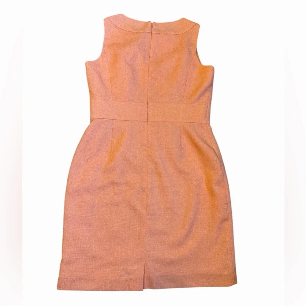 PRESTON & YORK 100% Polyester Coral Sleeveless Dress Women Size 8 - Picture 2 of 8